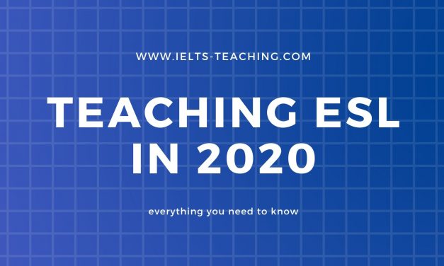 Teaching ESL in 2020