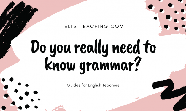Do You Need Excellent Grammar Skills to Teach English?
